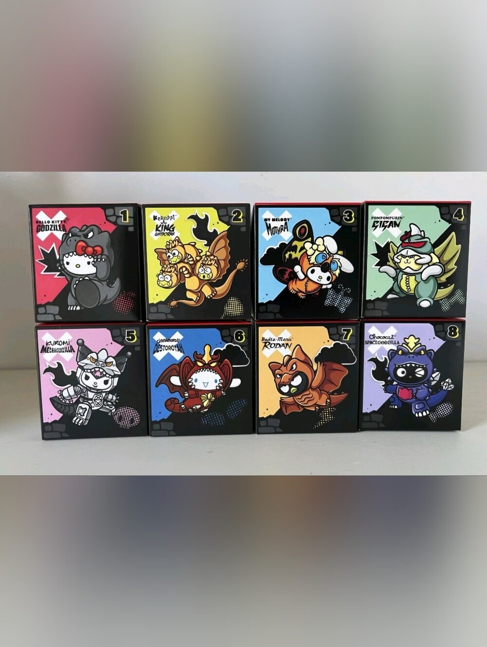 Godzilla Hello Kitty Full Set